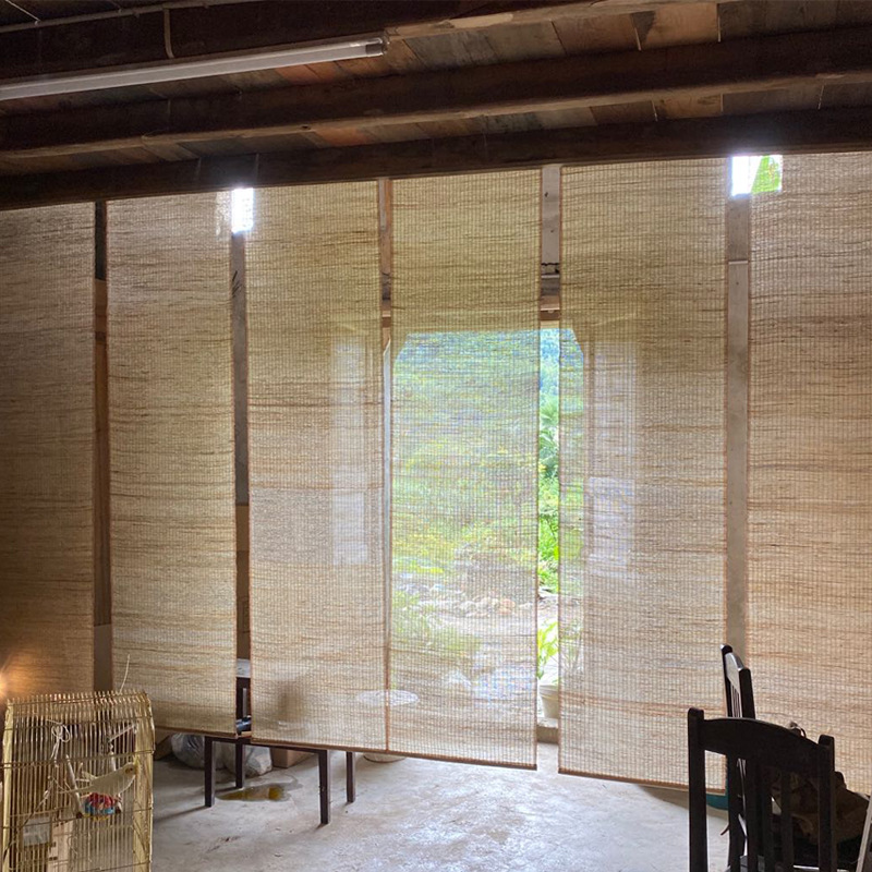 Shoji Screen Divider - Aqumotic-Rideau de séparation d'ombrage translucide, nappe