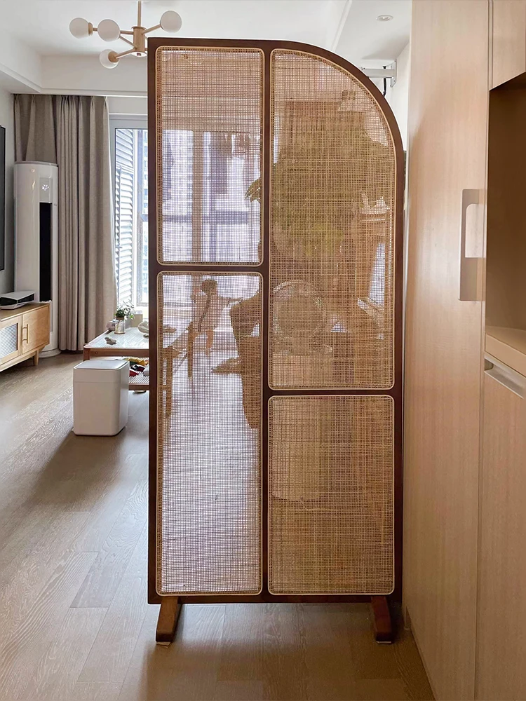 Shoji Screen Divider - Moustiquaires mobiles en rotin en bois