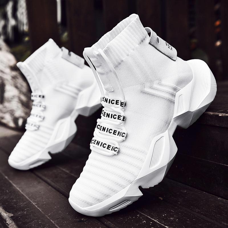 Japanese Elderly Lifestyle - Grande taille haut massif Sport chaussette