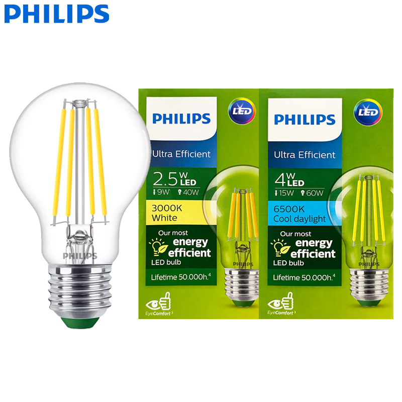 Philips Bulb Led Classic - Philips ampoule à Filament LED Ultra