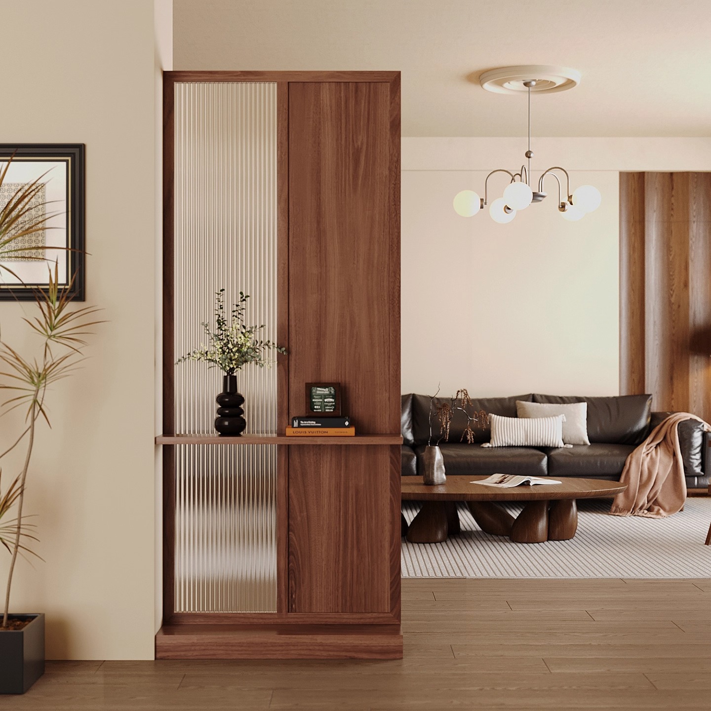 Entrée en bois massif chinois, - Shoji Screen Divider avis et prix