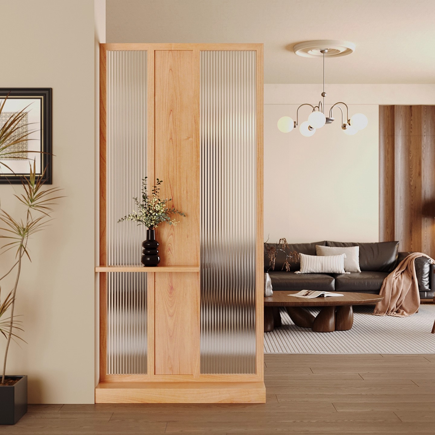 Entrée en bois massif chinois, - Shoji Screen Divider avis et prix