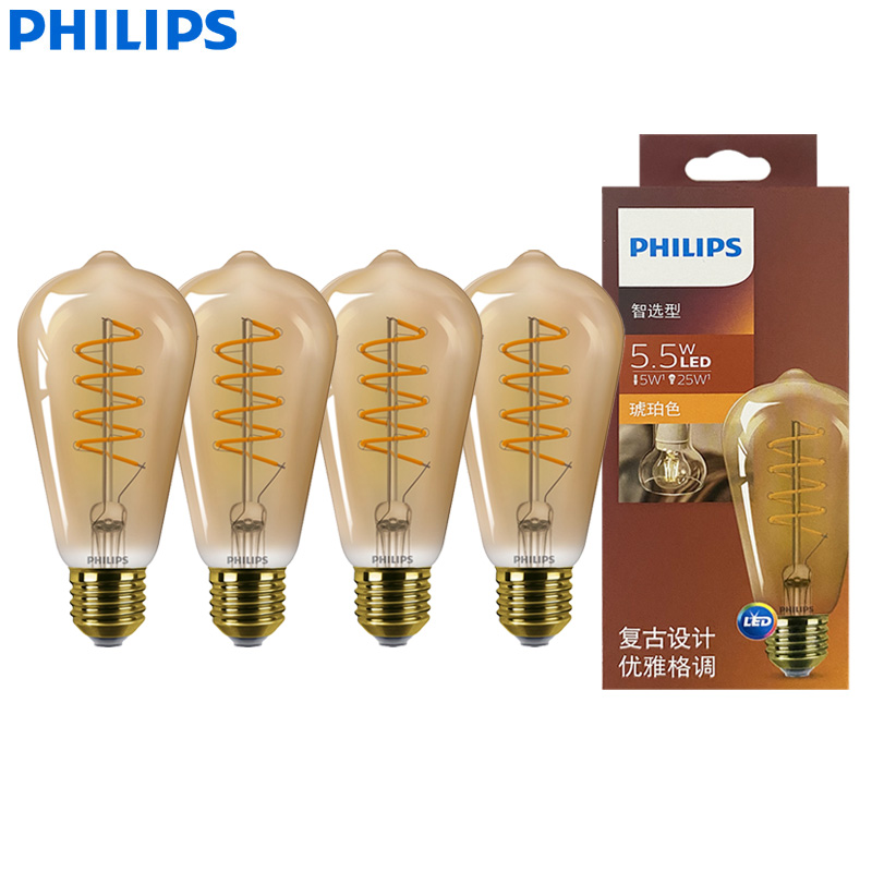 Philips LED ST64 E27 lumière d - Philips Bulb Led Classic avis et prix