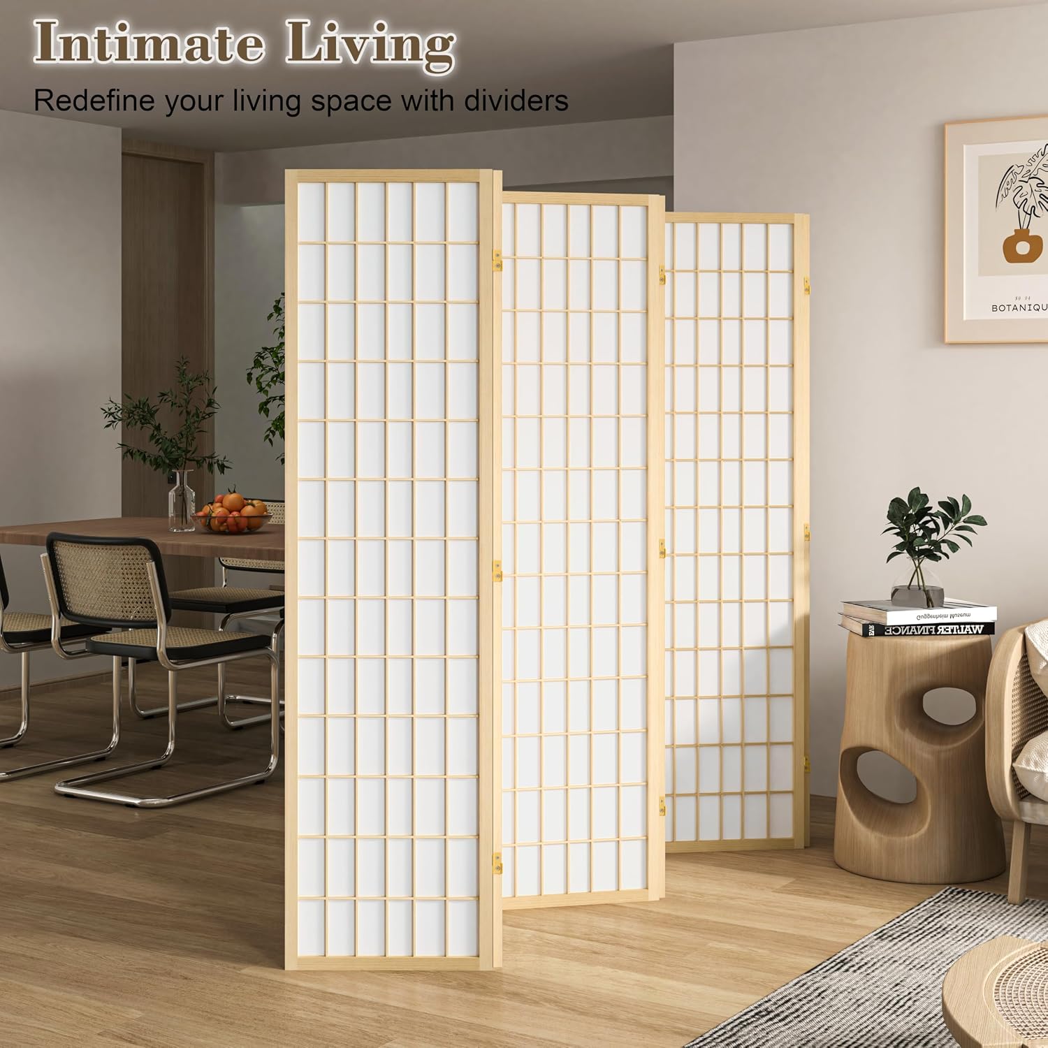 Paravent pliant à 6 panneaux,  - Shoji Screen Divider avis et prix