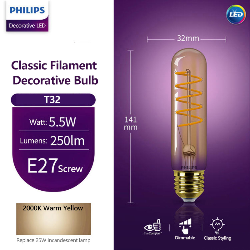 Ampoule LED Philips T32 Classi - Philips Bulb Led Classic avis et prix