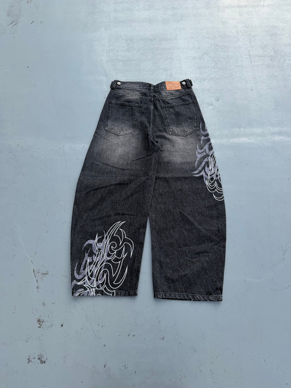 Pantalon en jean Harajuku goth - Japanese Lifestyle Goods avis et prix