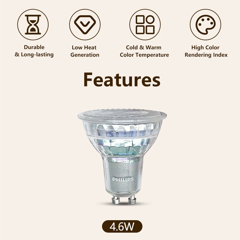 Philips Essential LED GU10 PAR - Philips Bulb Led Classic avis et prix