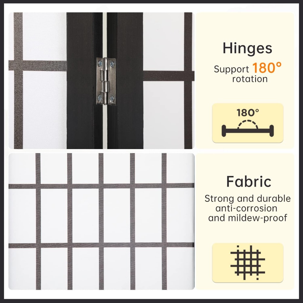 Paravent Shoji à 4 panneaux, 1 - Shoji Screen Divider avis et prix
