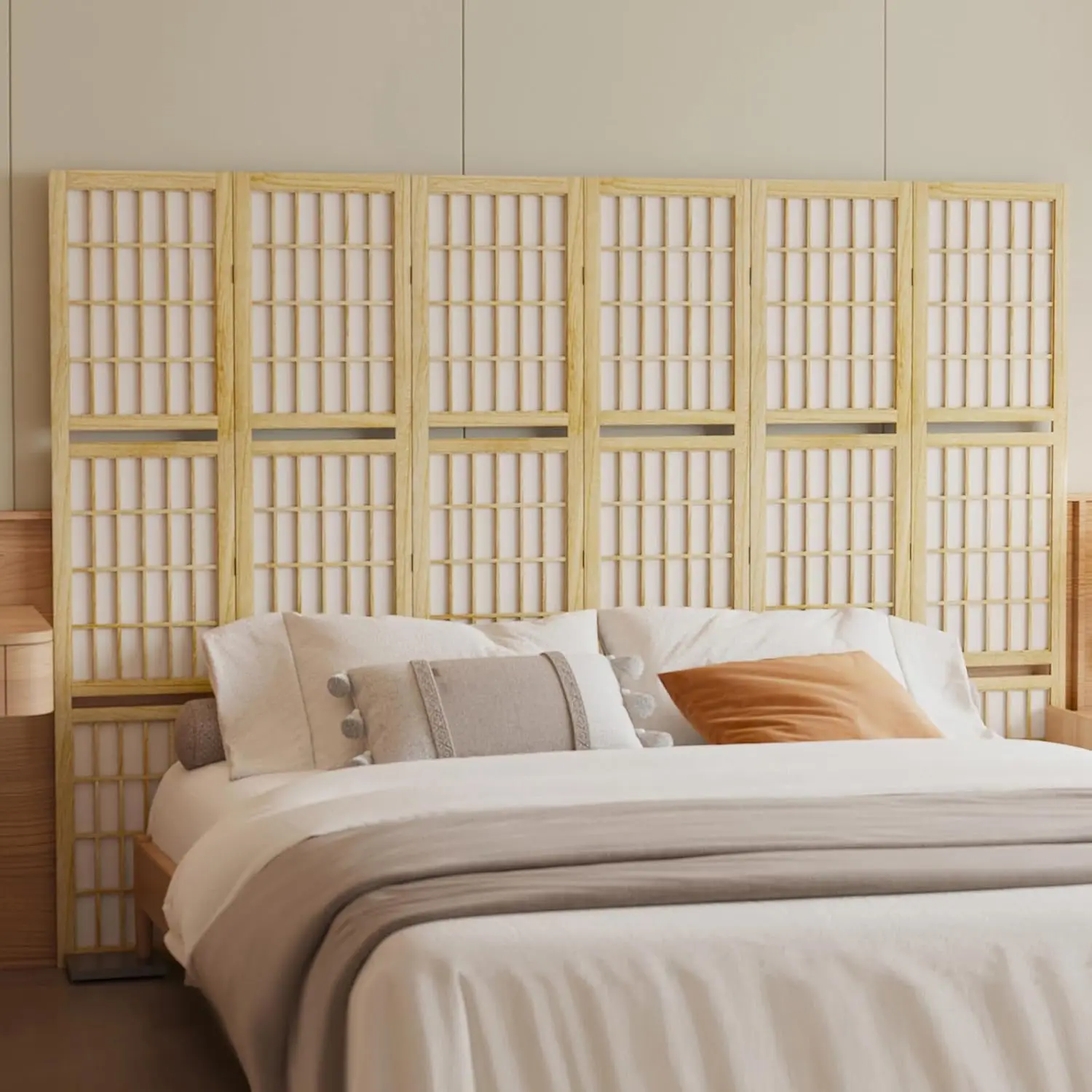 Paravent avec étagères, 66,9 p - Shoji Screen Divider avis et prix